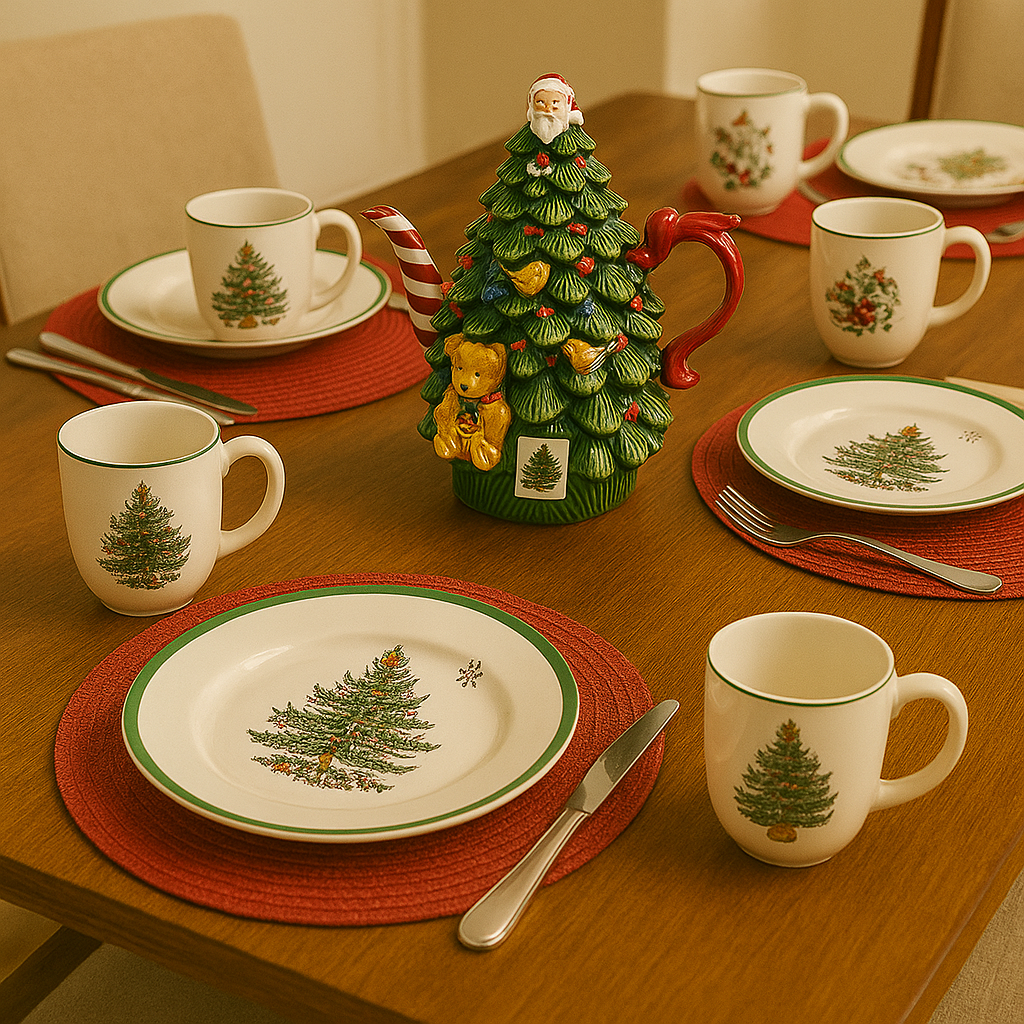 Thematic Christmas Table Set – 5 Pieces