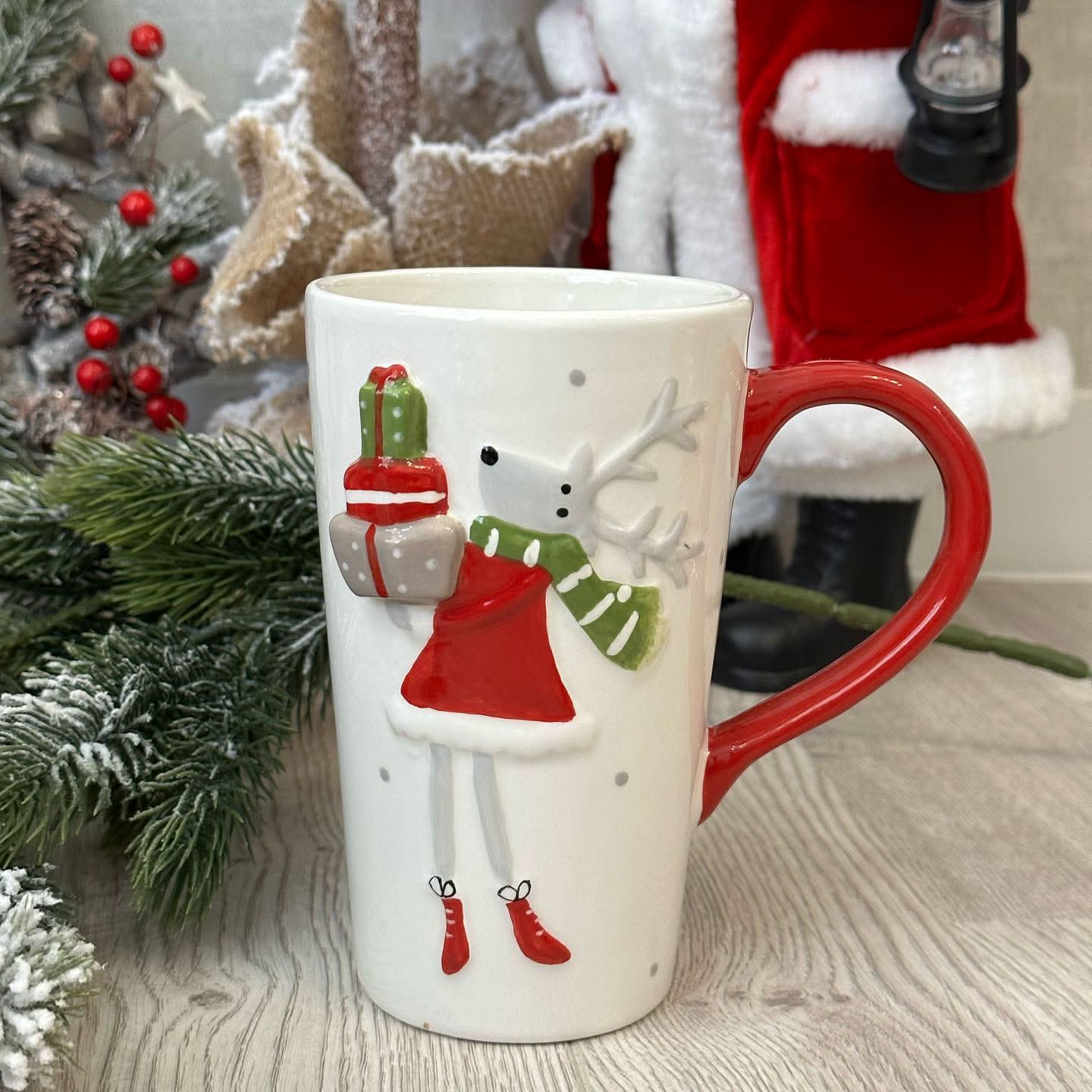 5-Piece Christmas Porcelain Set