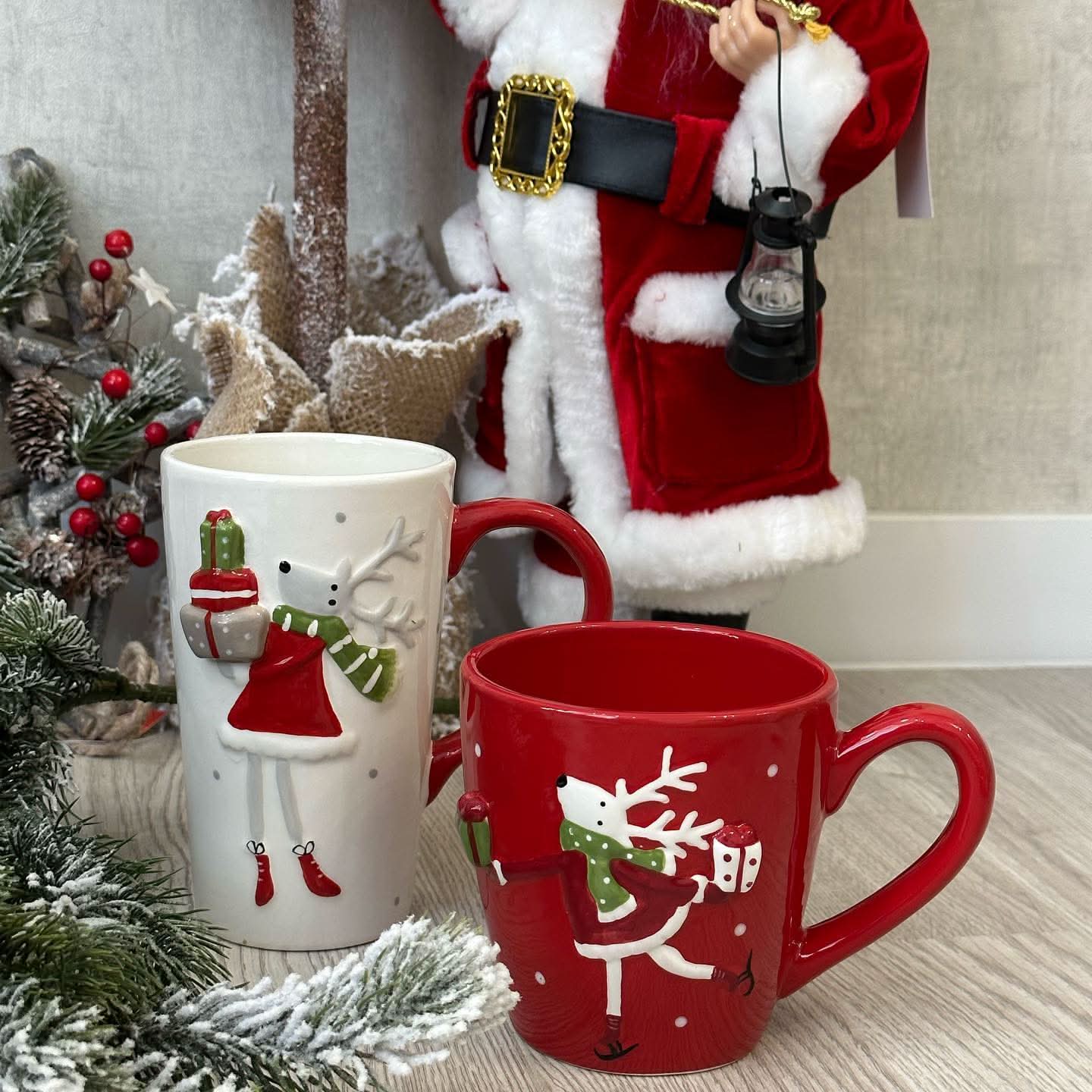 5-Piece Christmas Porcelain Set