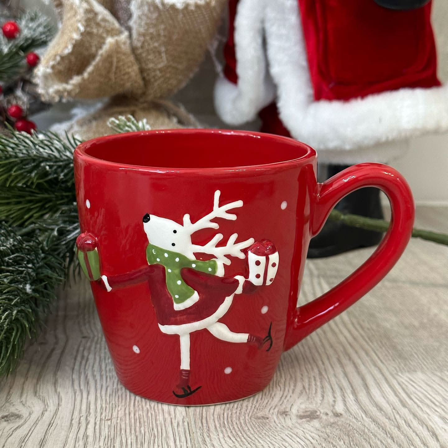 5-Piece Christmas Porcelain Set