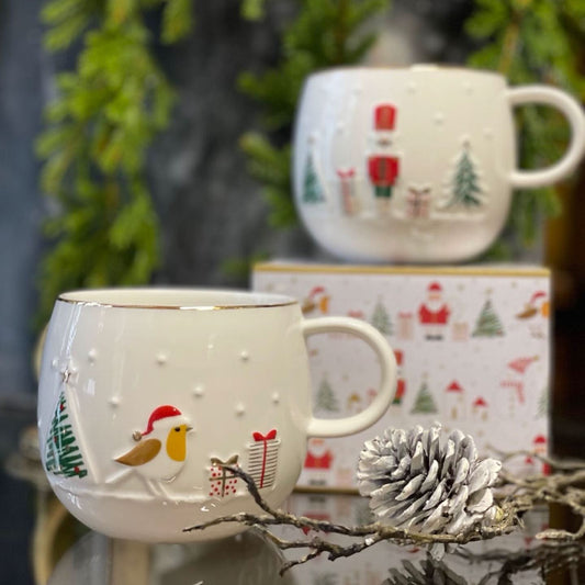 Kit 2 Christmas Mugs