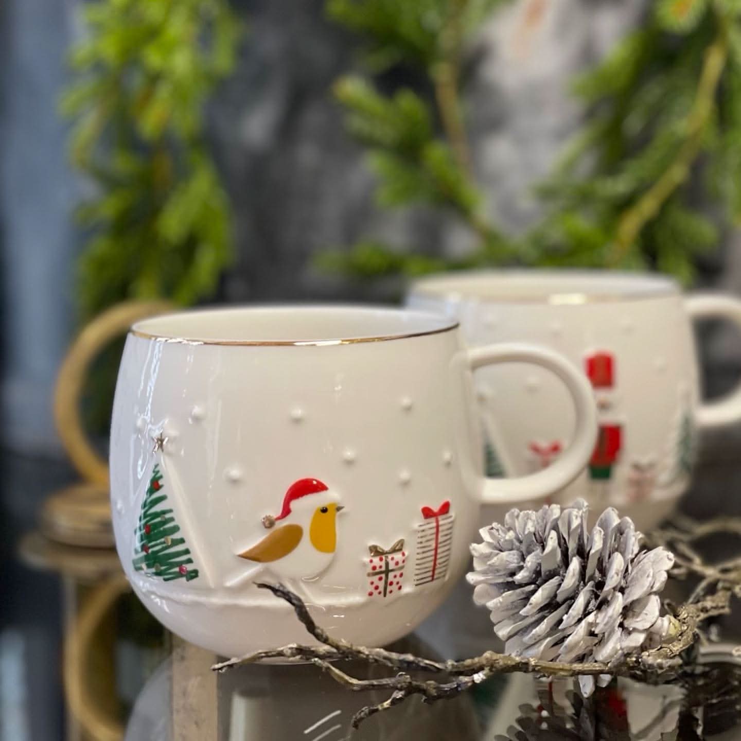 Kit 2 Christmas Mugs
