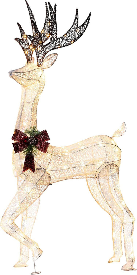 1.52m LED Light-Up Reindeer