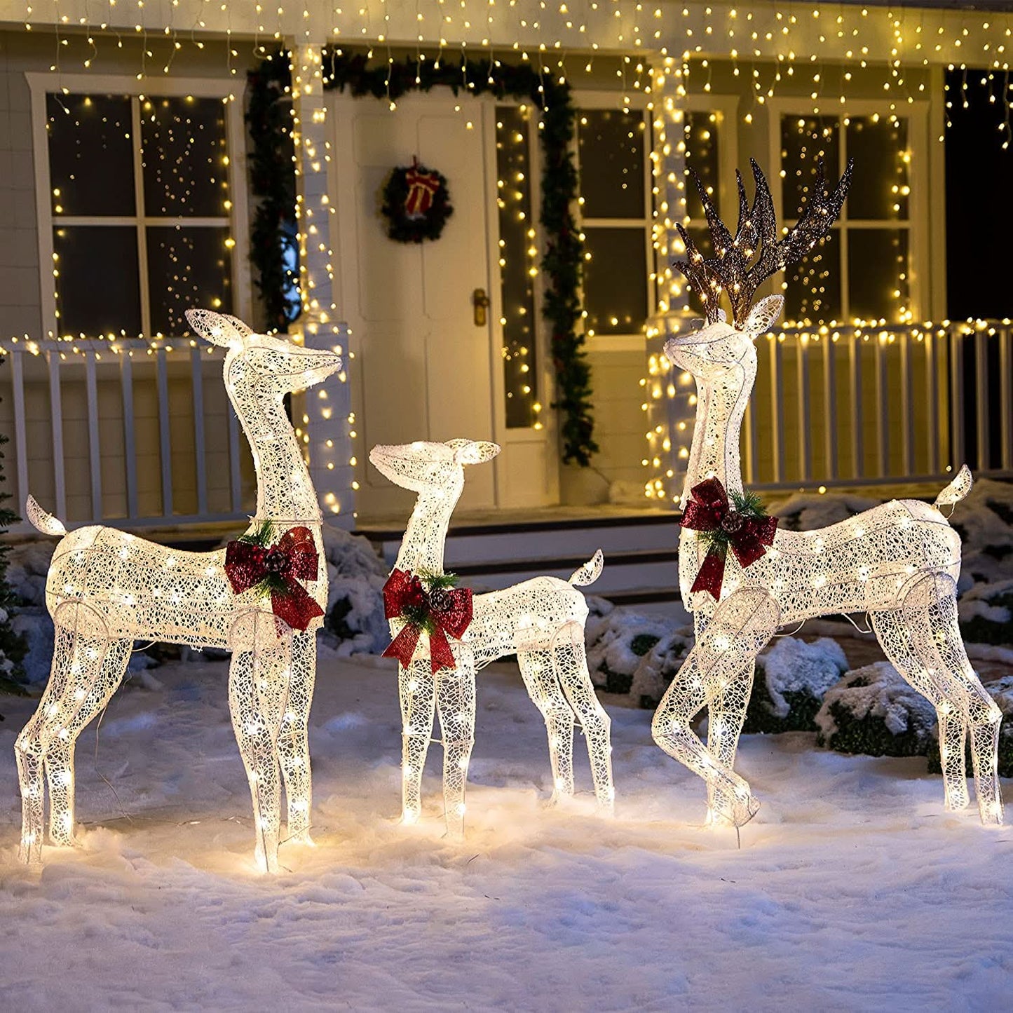 1.52m LED Light-Up Reindeer