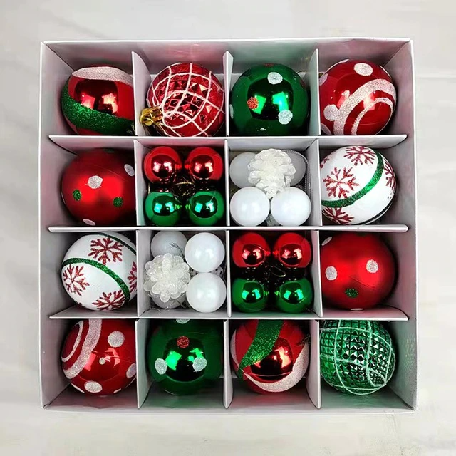 Christmas Ball Ornament Set – 42pcs