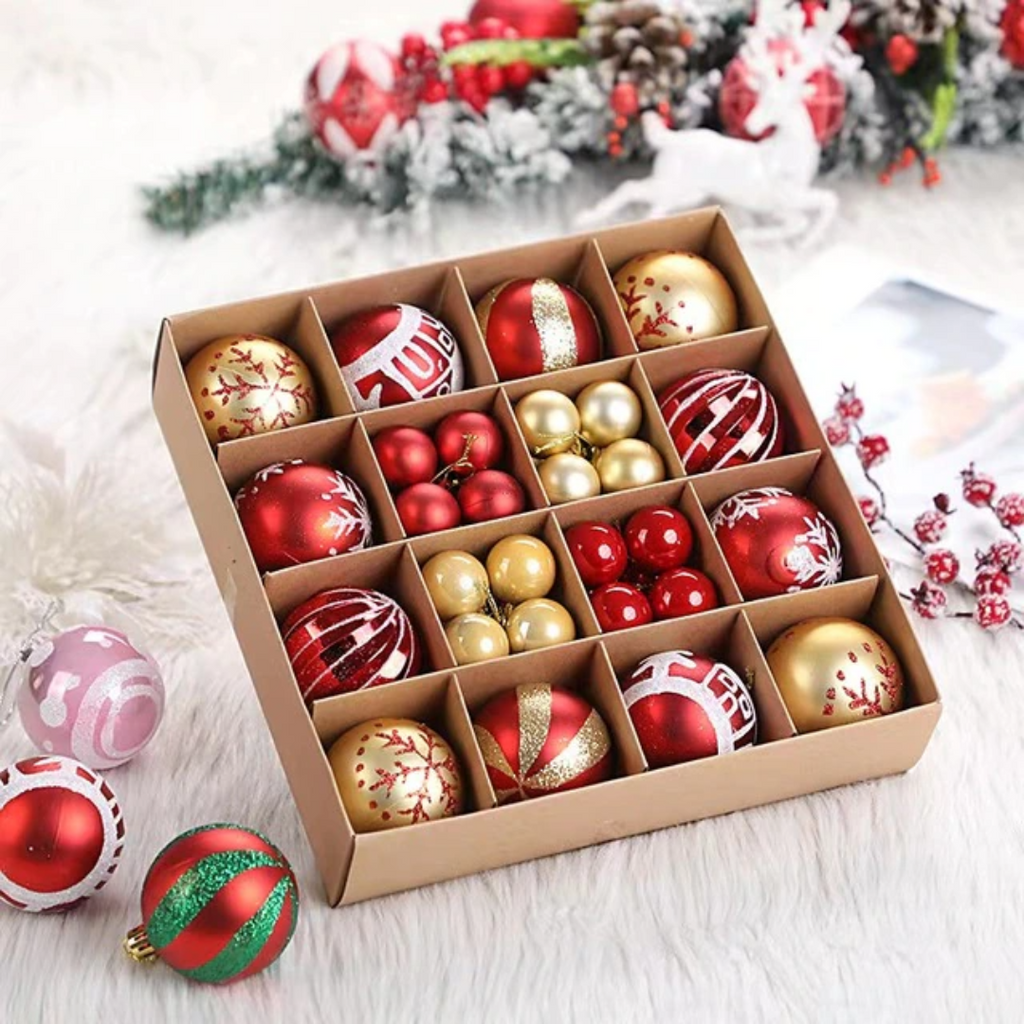 Christmas Ball Ornament Set – 42pcs