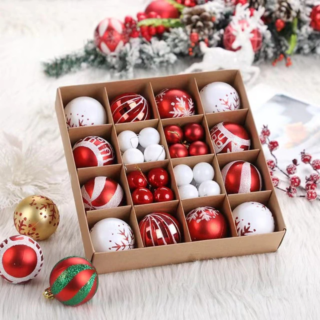 Christmas Ball Ornament Set – 42pcs