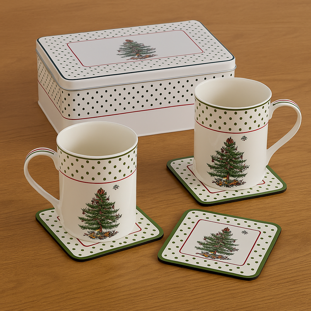 Christmas-Themed Set – 5 Pieces White