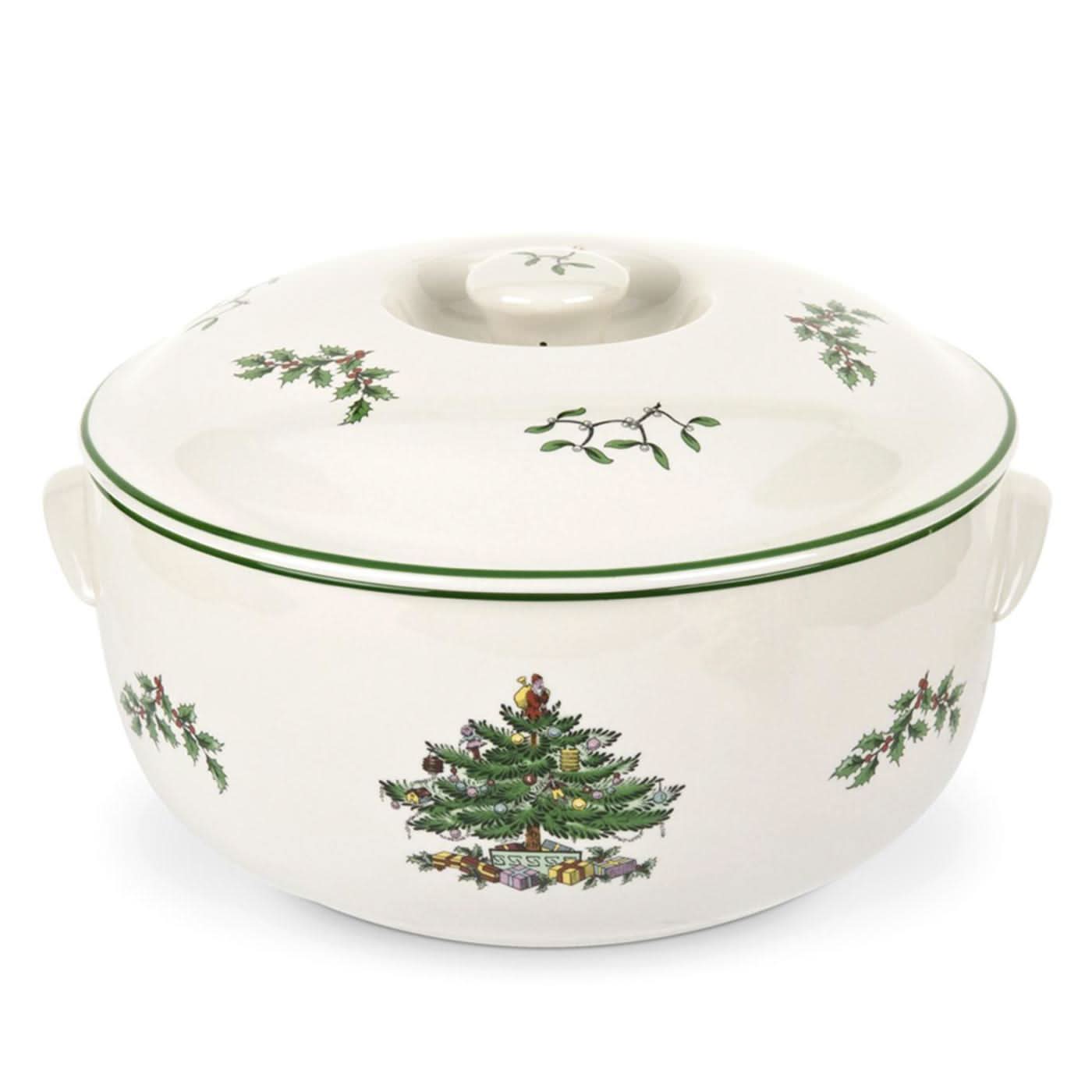 Christmas-Themed Casserole Dish – 1 Piece